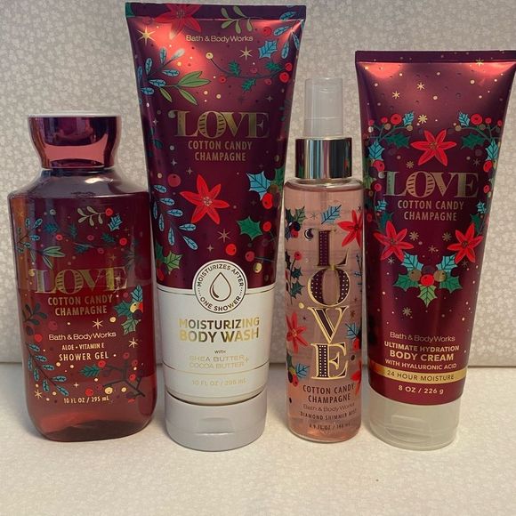 Bath & Body Works Bath & Body Bath And Body Works Love Cotton Candy